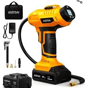 Portable tire inflator